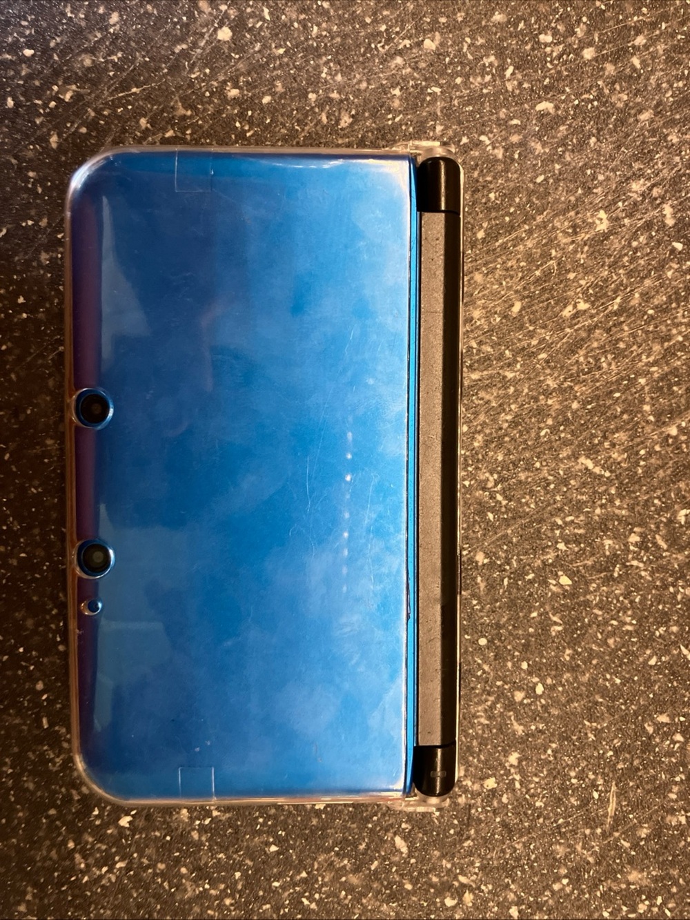 Nintendo Blue Handheld Tablet Case with Black Trim